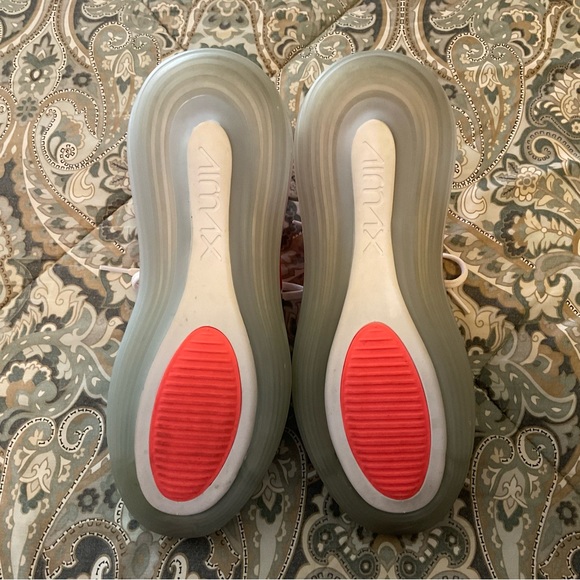 Mint Nike Air Max 720 Pink Sea Blue Fury Womens Sz 8.5 Worn 1x - Picture 7 of 12